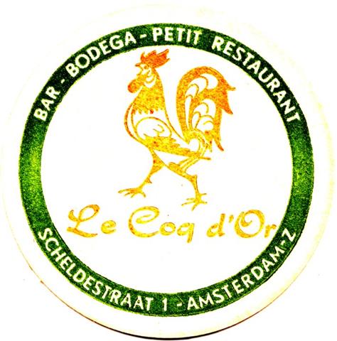 amsterdam nh-nl le coq d'or 1a (rund180-u adresse-grnorange) 